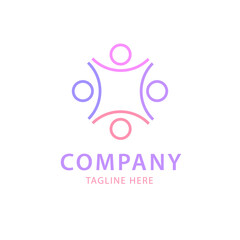 A Child Team Logo Colorful and File Editable