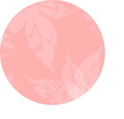 Vector isolated  blank round label with texture. Round stickers to place images or text. Label tag for products.