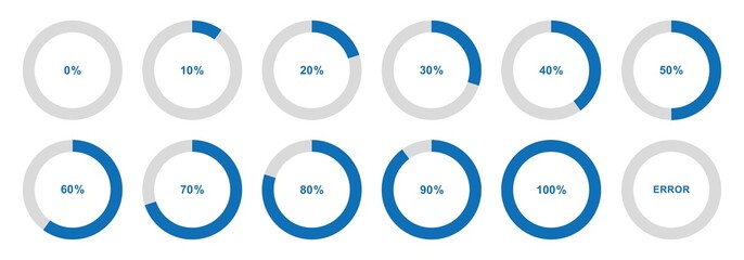 Indicator Loading Set Icons