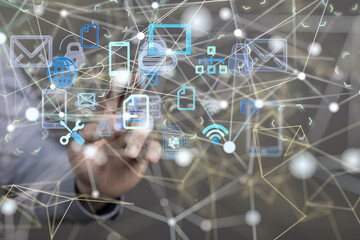 people network structure HR - Human resources management and recruitment