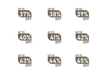 stamp seal sale up to 37 percent to 45 percent sale tag stickers