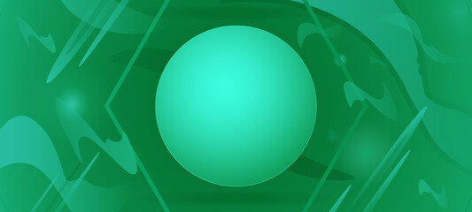  background ball green geometric abstract business