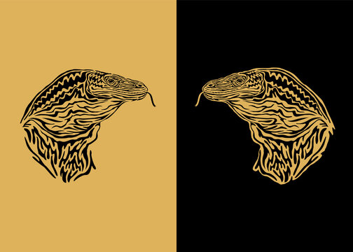 illustration varan