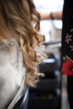 Boucles blondes