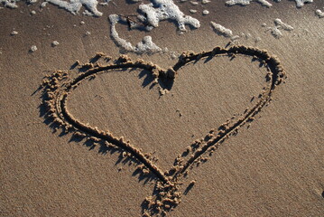 L'amour à la plage