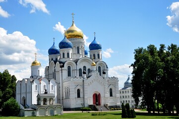 The Nikolo-Ugresh Monastery is a stauropegial monastery of the Russian Orthodox Church, founded at the end of the 14th century. It is located on St. Nicholas Square in the city of Dzerzhinsky near Mos