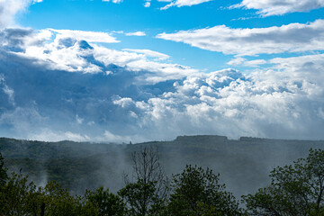 Clouds in the valley