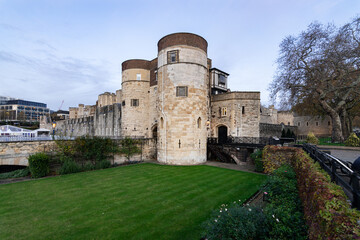 Fototapeta premium A beautiful sunset over the Tower of London