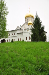 Savvino-Storozhevsky Monastery is an Orthodox monastery of the Moscow diocese. Founded at the end of the 14th century, it is located on Storozhi Mountain at the confluence of the Storozhka River with 