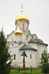 Savvino-Storozhevsky Monastery is an Orthodox monastery of the Moscow diocese. Founded at the end of the 14th century, it is located on Storozhi Mountain at the confluence of the Storozhka River with 