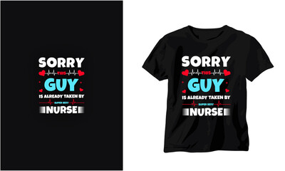 Nursing t-shirt design for best nurse t shirt design vector