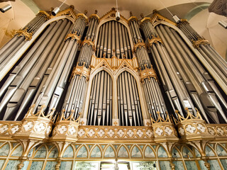 One of the biggest pipe organs in Romania