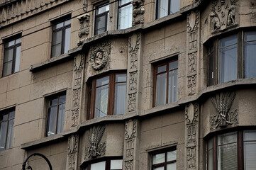 Naklejka premium St. Petersburg is the second most populated city in Russia