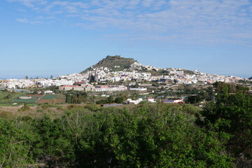 Fototapeta na wymiar Montaña de Arucas auf Gran Canaria