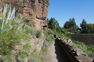 Fototapeta na wymiar Gran Canaria Wanderweg