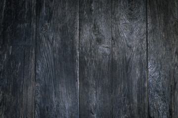 Obraz premium Background of old wooden boards. Wood texture with vertical lines.