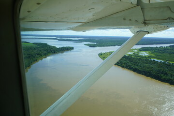 Approach to land on Maués - Amazon, Brazil 