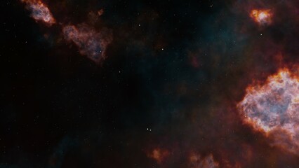 Fototapeta na wymiar Night sky with stars. Universe. Cosmos. Galaxy. Nebula.