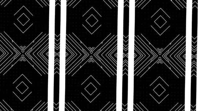 kaleidoscope animation abstract geometric shapes