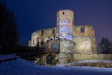 Siewierz. The ruins of the castle of the krakow bishops in Siewierz. Poland