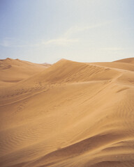 Fototapeta na wymiar desert view in peru