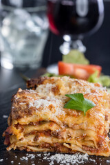 fresh lasagna