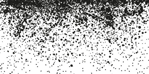 Confetti on isolated white background. Geometric texture with glitters. Image for banners, posters and flyers. Greeting cards. Black and white illustration