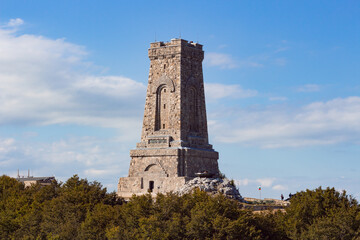 Fototapeta na wymiar Shipka monument of freedom Balkan Mountains , Gabrovo, Bulgaria.