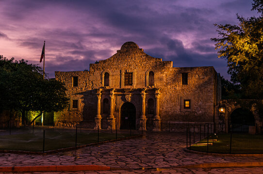 The Alamo at Sunrise