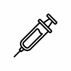 Syringe Icon Design Vector Logo Template Illustration Sign And Symbol