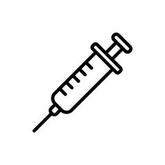 Syringe Icon Design Vector Logo Template Illustration Sign And Symbol