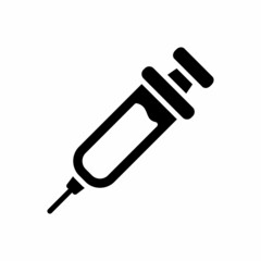 Syringe Icon Design Vector Logo Template Illustration Sign And Symbol