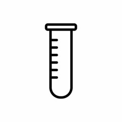 Test Tube Icon Design Vector Logo Template Illustration Sign And Symbol