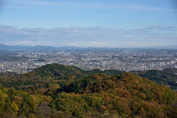 Fototapeta na wymiar Mount Fuji from Tochigi city