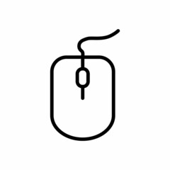 Computer Mouse Icon Design Vector Logo Template Illustration Sign And Symbol