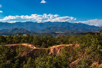 Pai Canyon in Thailand