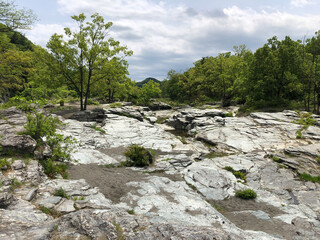 river in the mountains