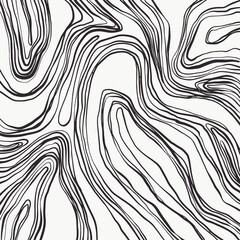 Obraz premium Seamless pattern with hand drawn curve lines. Vector design