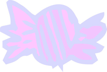 子供が描いたキャンディの絵 落書き 下手