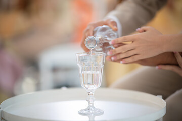 Water Pouring, Thai Traditional Ceremony, Engagement