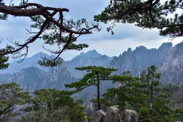 Foto op Plexiglas Huangshan Huangshan Scenic Spot in Anhui Province, China