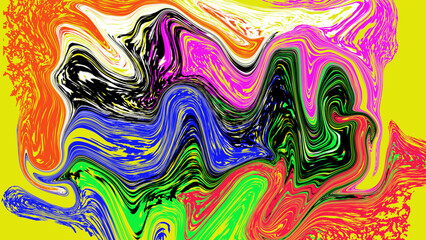 abstract colorful background
Red Yellow Blue Black White Orange Pink Green Combination Background Illustration