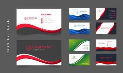 Modern business card template. Business card with photo, business card photography, business card layout. photography business cards. Blue business card, Orange business card, Yellow business card, Re