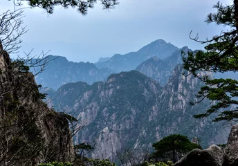 Vlies Fototapete Huang Shan Huangshan Scenic Spot in Anhui Province, China