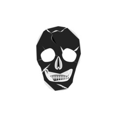 skull icon vector design templates