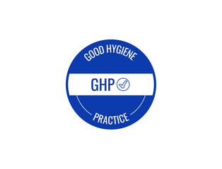 Good hygiene practice ghp icon vector illustration 