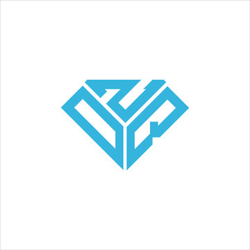 DZQ letter logo creative design. DZQ unique design, OZQ letter logo creative design. OZQ unique design