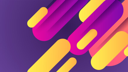 dynamic shape purple colorful abstract geometri design background