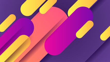 dynamic shape purple colorful abstract geometri design background