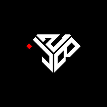 JZB letter logo creative design. JZB unique design
